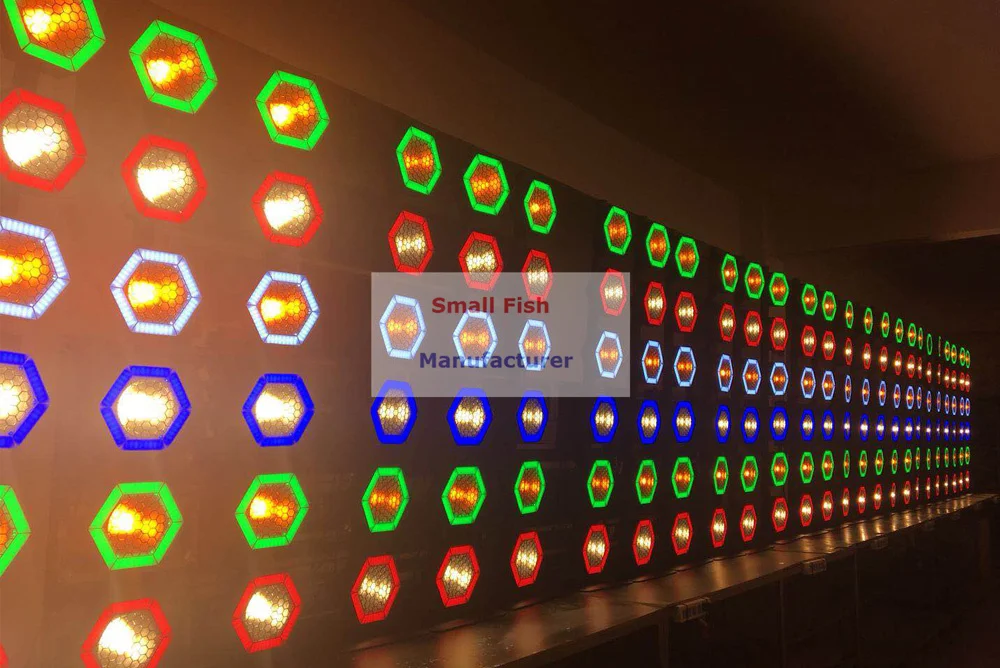 Светодиодные пиксели высокой мощности 6X100W теплый белый/холодный белый LED Ретро