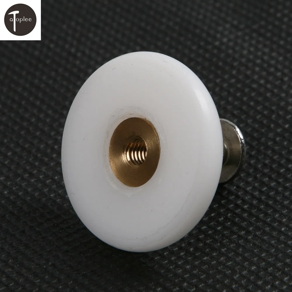 

1PC 9.5mm Bathroom Shower Door Slide Roller Runner Wheel For 6~8mm Glass Hole Door Bathroom Sliding Cabinet Eccentric Pulleys