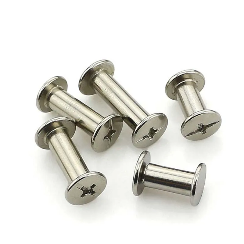 

Electroplating Nickel Bench Screws Mattress Rivets Album Docking Screw Dish Nail M5*6/8...100M