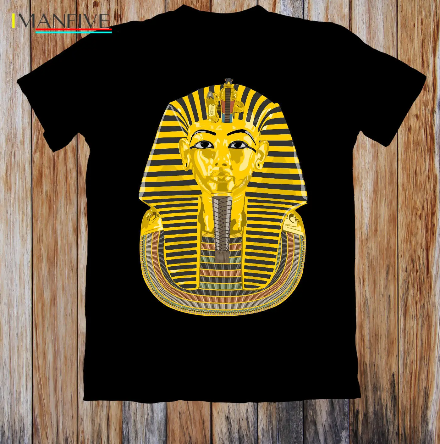

KING TUT STATUE OF AN EGYPTIAN KING UNISEX T-SHIRT Streetwear harajuku Print Cotton funny t shirts men