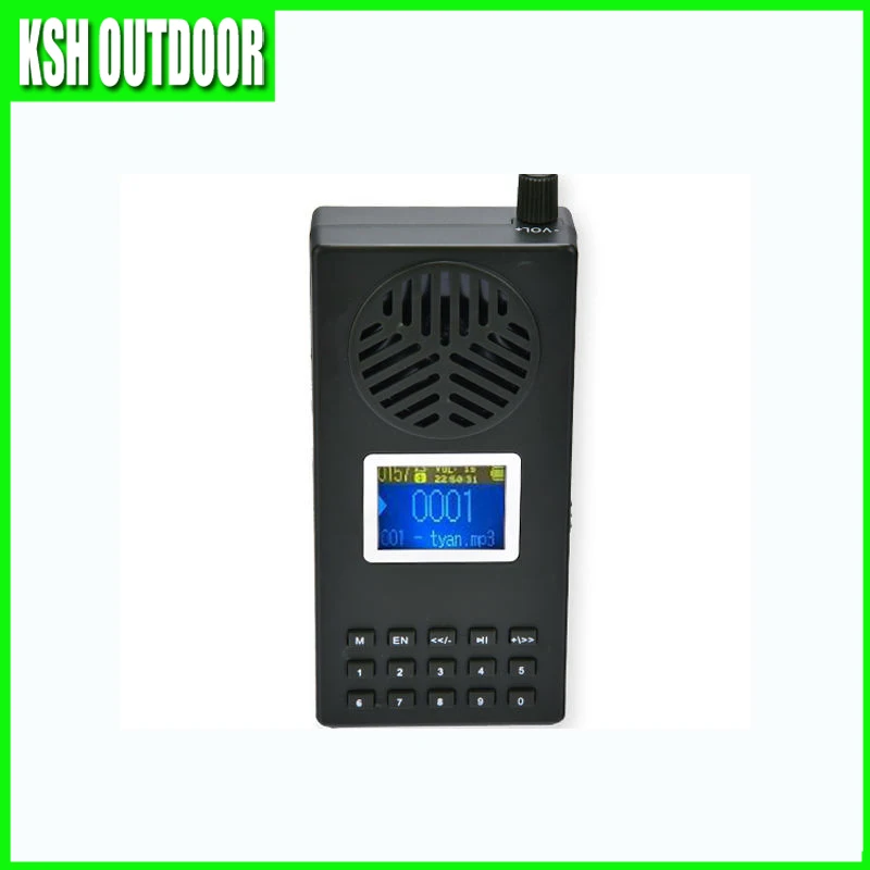 Wholesale KAI SHI Outdoor 130dB mp3 bird caller, hunting bird caller