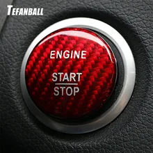 Carbon Fiber Car Engine Start Stop Button Cap Trim Cover For Mercedes Benz C Class W205 AMG GLC GLA GLS GLE CLA X253 accessories Carbon Fiber Car Engine Start Stop Button Cap Trim Cover For Mercedes Benz C Class W205 AMG GLC GLA GLS GLE CLA X253 accessories