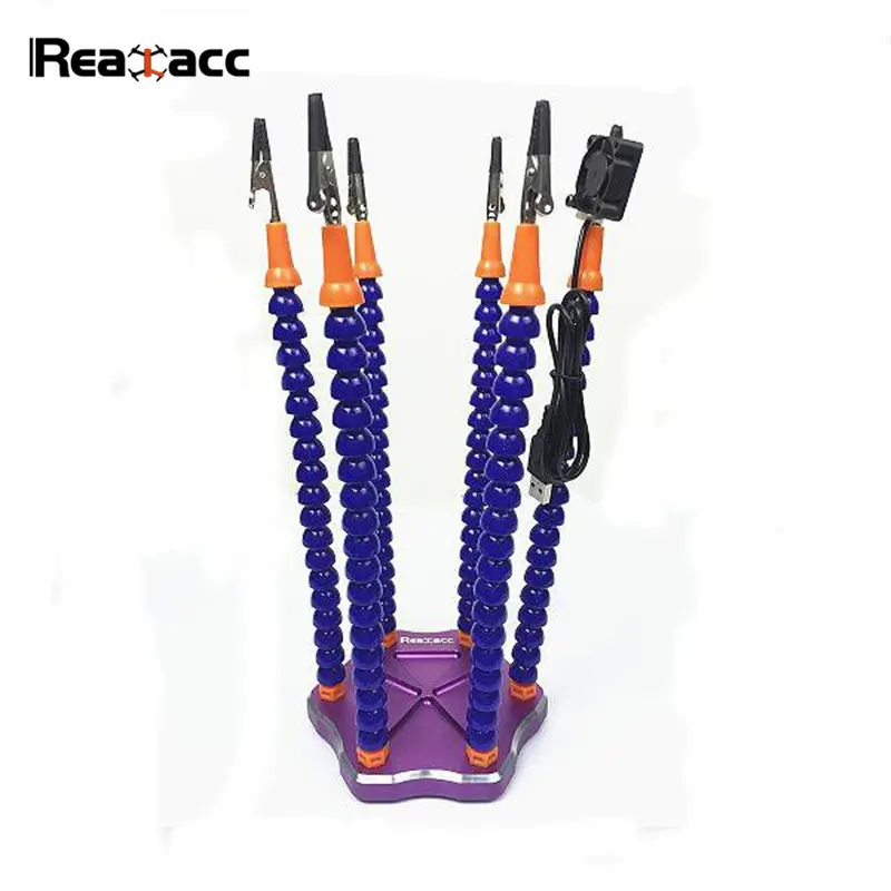 Realacc DIY Инструменты USB вентилятор странная сторонняя сварочная плата шестирычажная паяльная станция для RC мультироторной рамы камеры