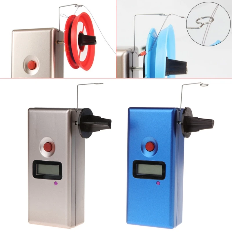 

Fishing Line Winder Electric Automatic Machine Device Portable Quick Reel Tackle