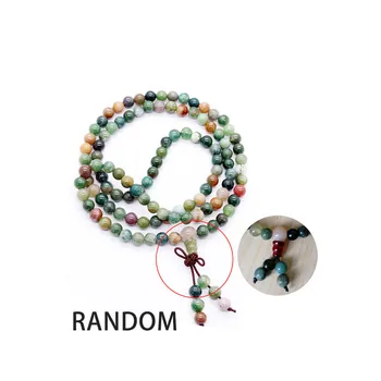 

1pcs 108 Beads Mala Bracelet 6mm Bracelet Necklace Prayer Tibetan Buddhist Bracelet/Necklace Bangle Jewelry for Women Girls
