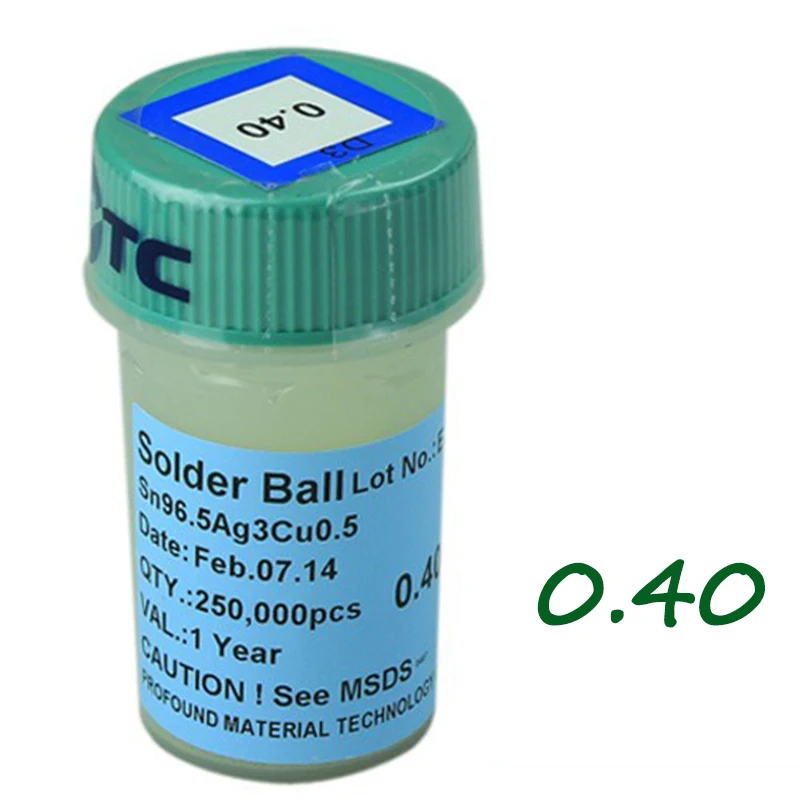 Lead free BGA Solder Balls 0.4mm 250k Welding Accessoriesin Welding