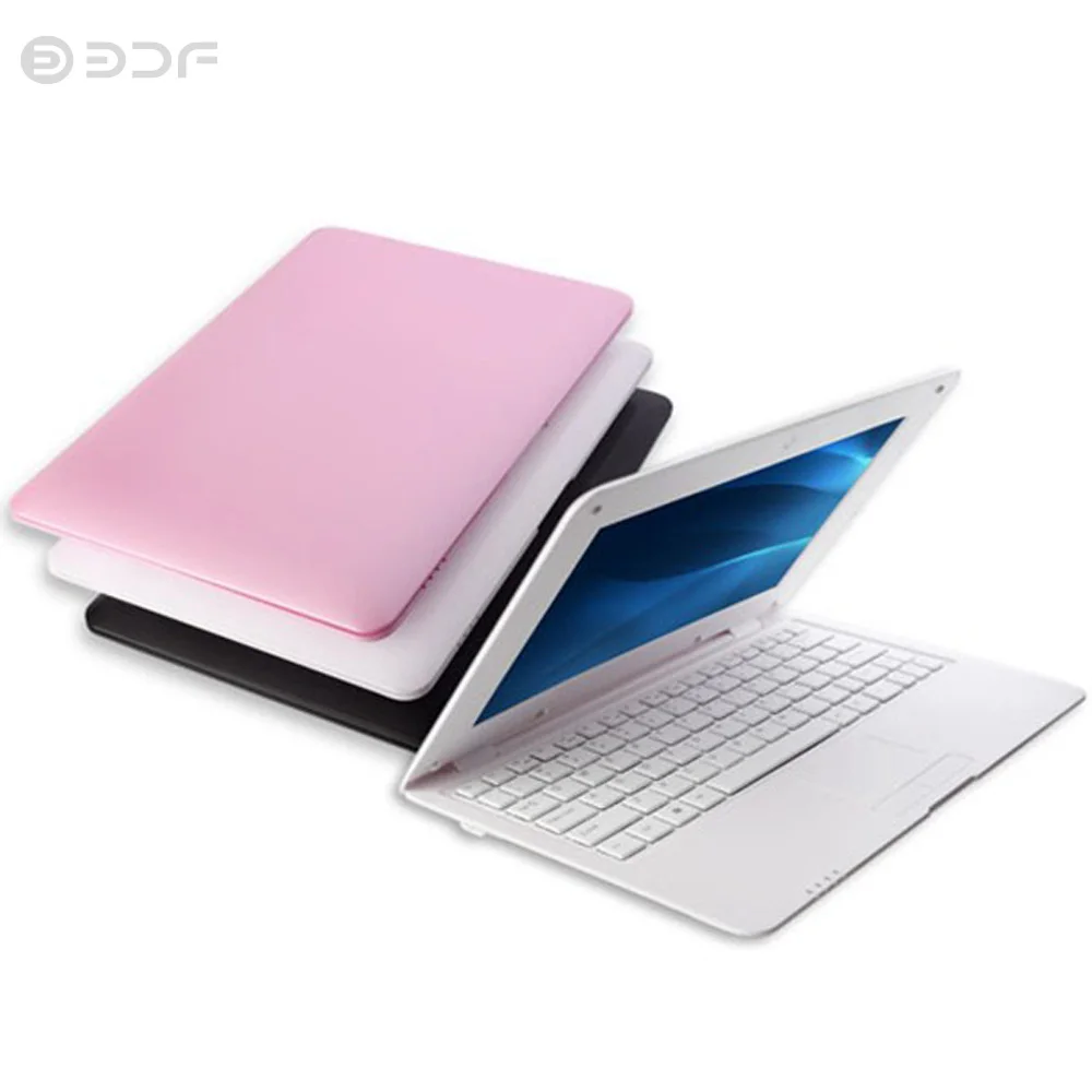BDF 10.1 Inch Notebook laptop Computer HDMI Quad Core Android 5.1 HDMI Wi-fi Mini Netbook Bluetooth RJ45 Slot