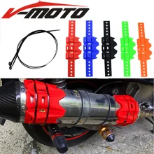Универсальный глушитель выхлопной трубы мотоцикла глушитель протектор для husqvarna ktm moto cross ACERBIS стиль moto cross enduro