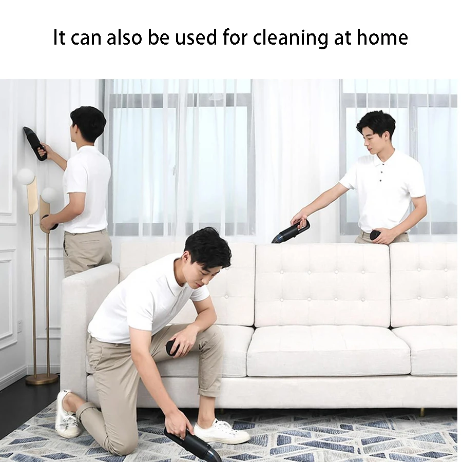Беспроводной ручной пылесос Xiaomi Mijia Cleanfly FVQ Mi портативный мини для автомобиля