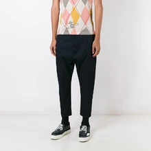 Новое поступление 27-44 мужская одежда GD стилист волос модные Подиумные уличные повседневные брюки плюс размер костюмы