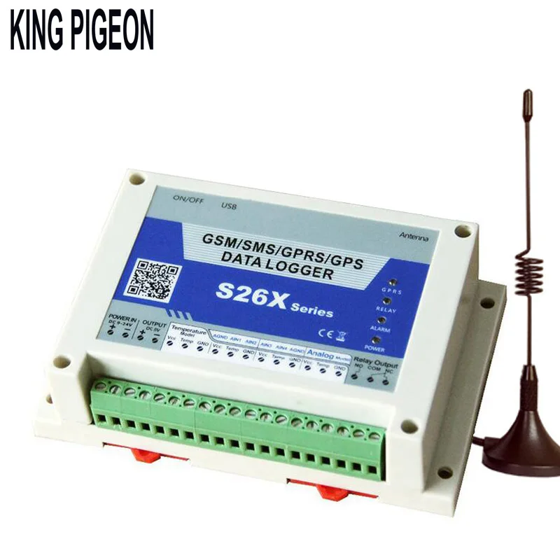 GSM Temperature Monitor Alarm GPRS Temperature Controller Data logger SMS Alarm System Digital Relay Output S260 цена GSM Temperature Monitor Alarm GPRS Temperature Controller Data logger SMS Alarm System Digital Relay Output S260 цены онлайн