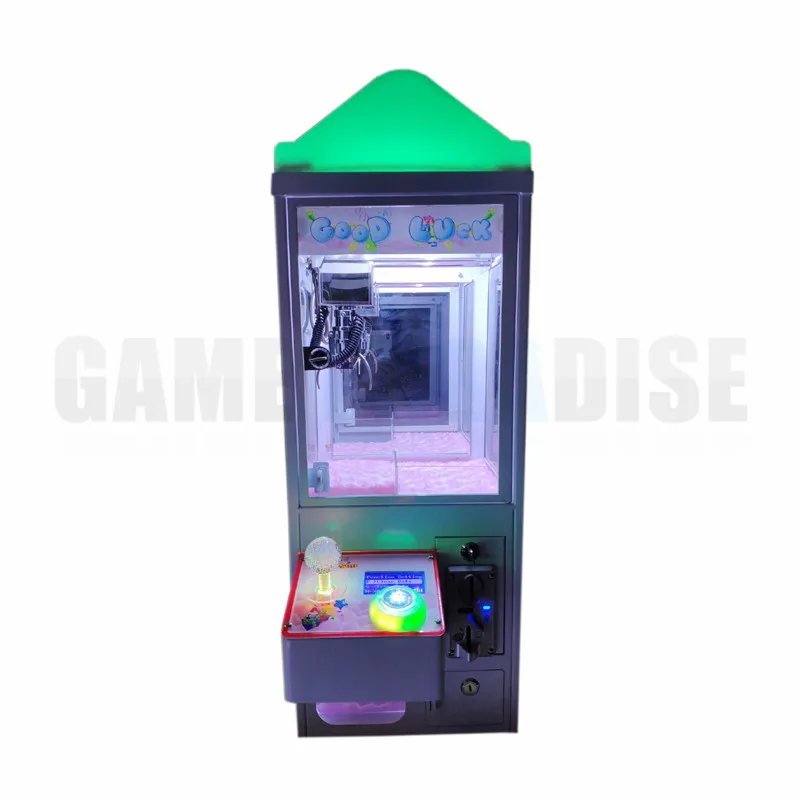 US $1.089.00 Mini Metal Case bar topdoll candy catchermachinecoin operated plush toys claw crane machine with LED top 5 year warranty
