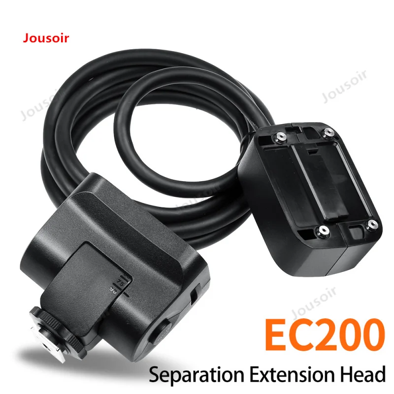 Godox-EC200-1-85m-Hot-shoe-Remote-Separation-Extension-Head-Flash-for-Godox-AD200-Flash
