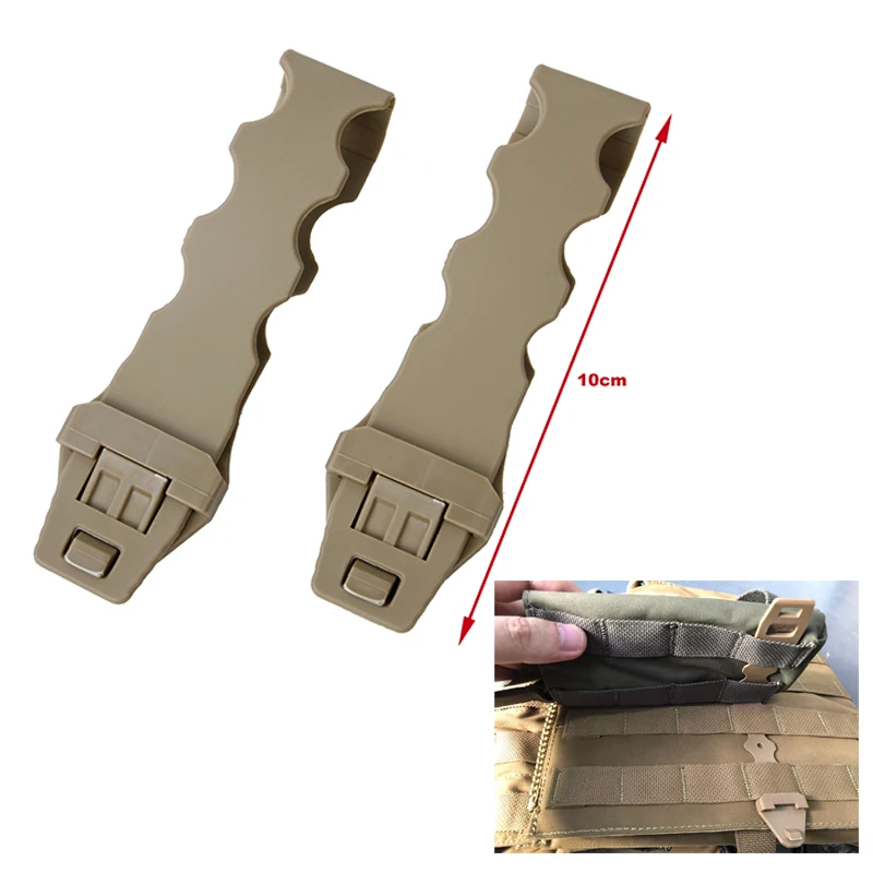 

ar 15 accessories airsoft nylon short QD Belt clip for molle system Tactical Vest ribbon buckle for hunting shooting camping