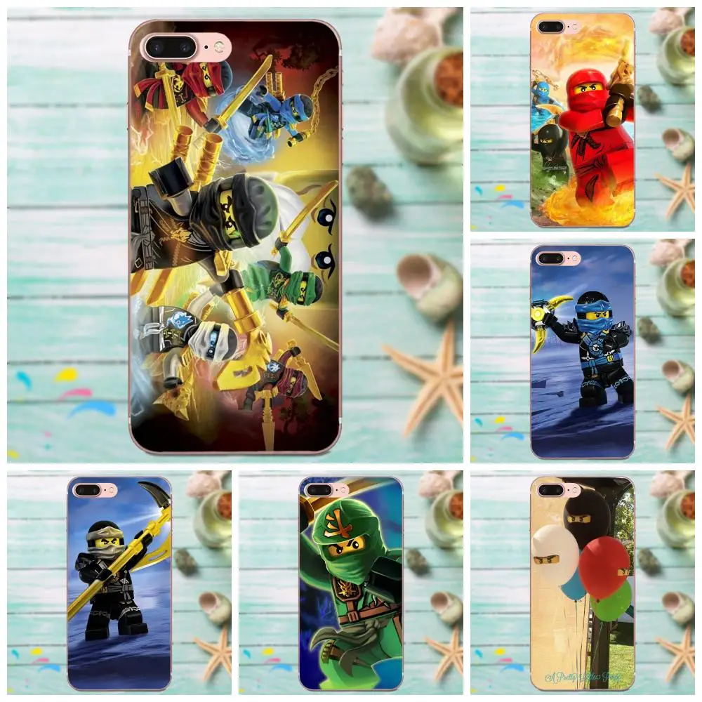 Ninjago для Sony Xperia Z Z1 Z2 Z3 Z4 Z5 compact Mini M2 M4 M5 T3 E3 E5 XA XA1 XZ Премиум ТПУ топ