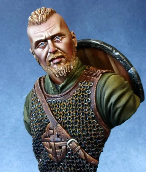 

1/10 Resin bust model kit The main character of the Viking legend 115D