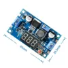 LM2596 LM2596S power module + LED Voltmeter DC-DC adjustable step-down power supply module with digital display ► Photo 2/3