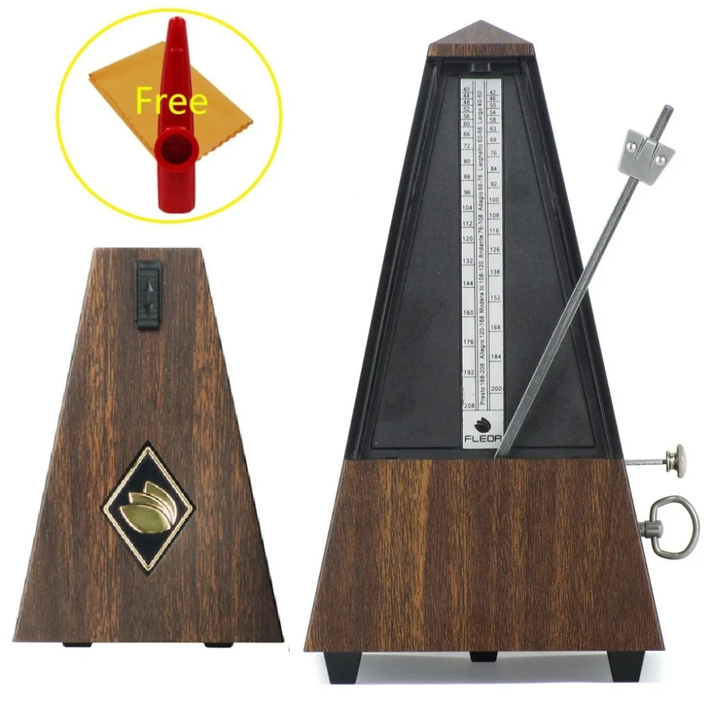 FLEOR Antique Vintage Universal Precision Mechanical Metronome Guitar