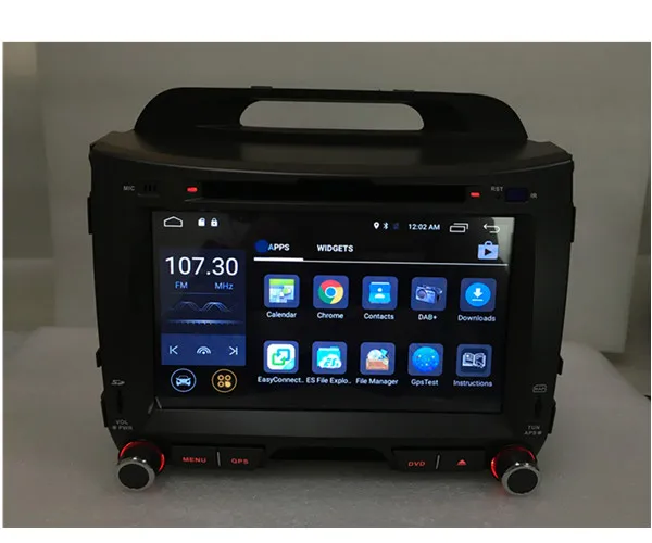 Discount Wholesale! 2din Android 6.0 Car DVD player Navigation for KI A Sportage 2009-2015 radio with wifi  odb2 8