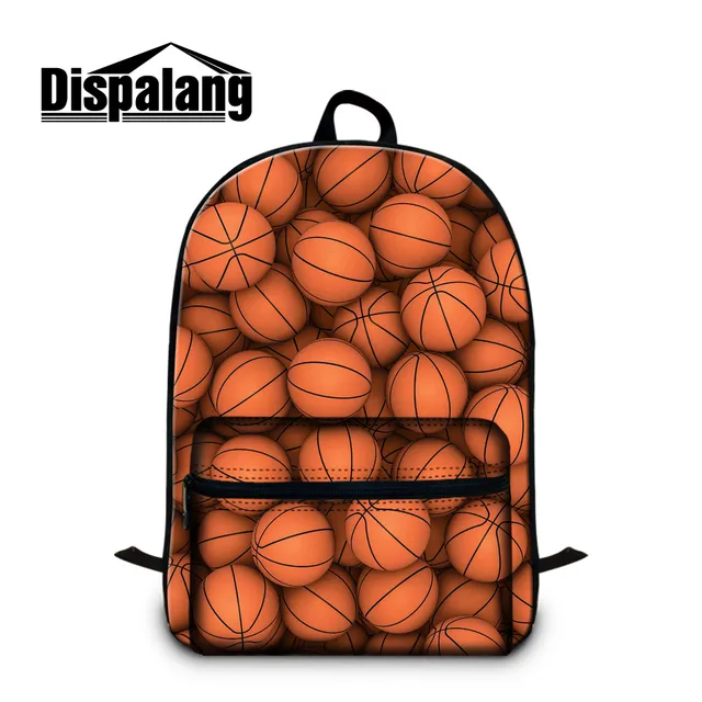 Dispalang Basketbally Backpacks For Boys Canvas School Bags Dispalang Basketbally Backpacks For Boys Canvas School Bags Youth College Bookbags With Laptop Compartment
