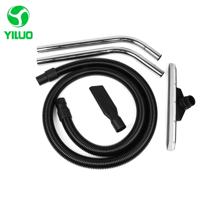 

Diameter 40mm Black Flexible EVA threaded Hose+bending pipe+Floor brush +nozzle suction for industrial Vacuum Cleaner part BF501