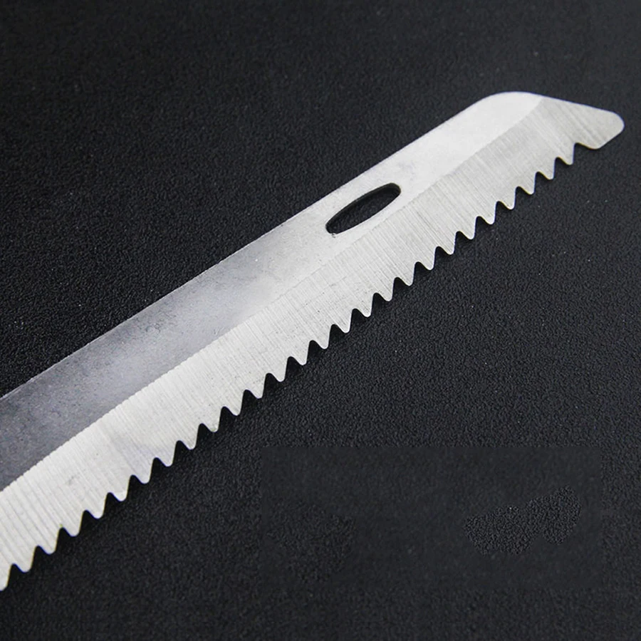 Dobrável Cortador Sawtooth Pesca Faca de Corte