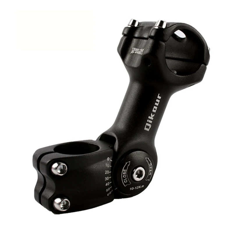 

mtb stem Adjustable Bicycle Stem Riser 25.4mm/31.8mm Road Mountain Bike Stem Aluminum Alloy Bicycle Parts
