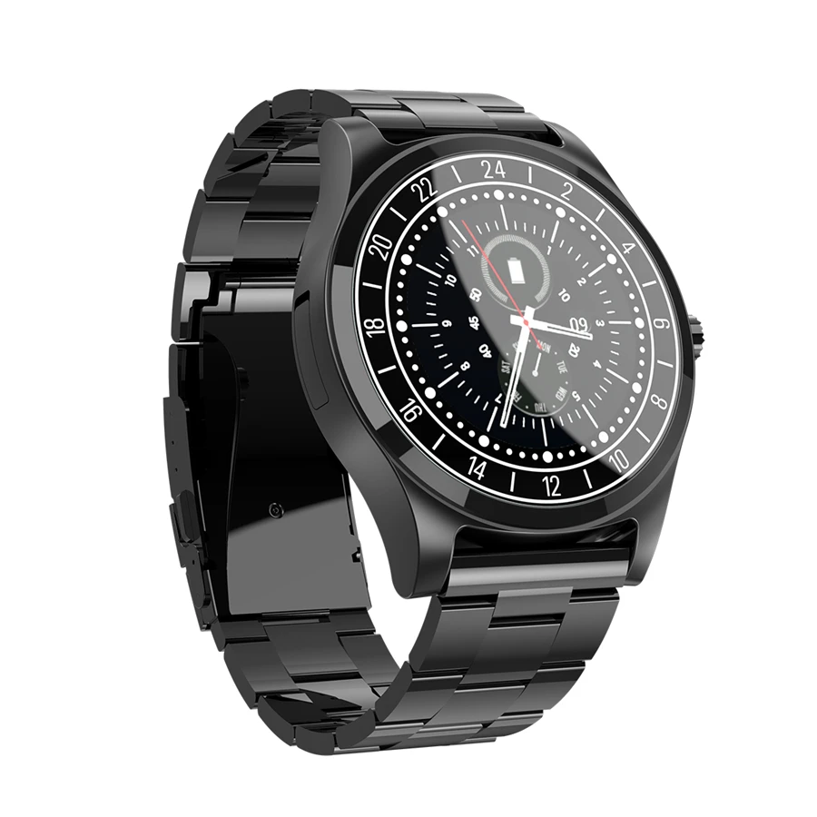 JRGK новейшие DT19 Bluetooth умные часы мужские металлические наручные часы с циферблатом пульсометр кровяное давление спорт фитнес трекер умные часы