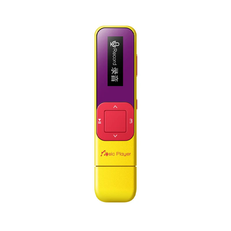 Mp3 плеер IQQ Q1 мини портативный музыкальный 8 ГБ с FM/записью Hi Fi без потерь для бега