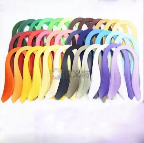 

36 PCS 5 MM Width * 54CM Length Quality Solid Color DIY Paper Strip Quilling Paper Handmade Paper Crafts for Scrapbooking
