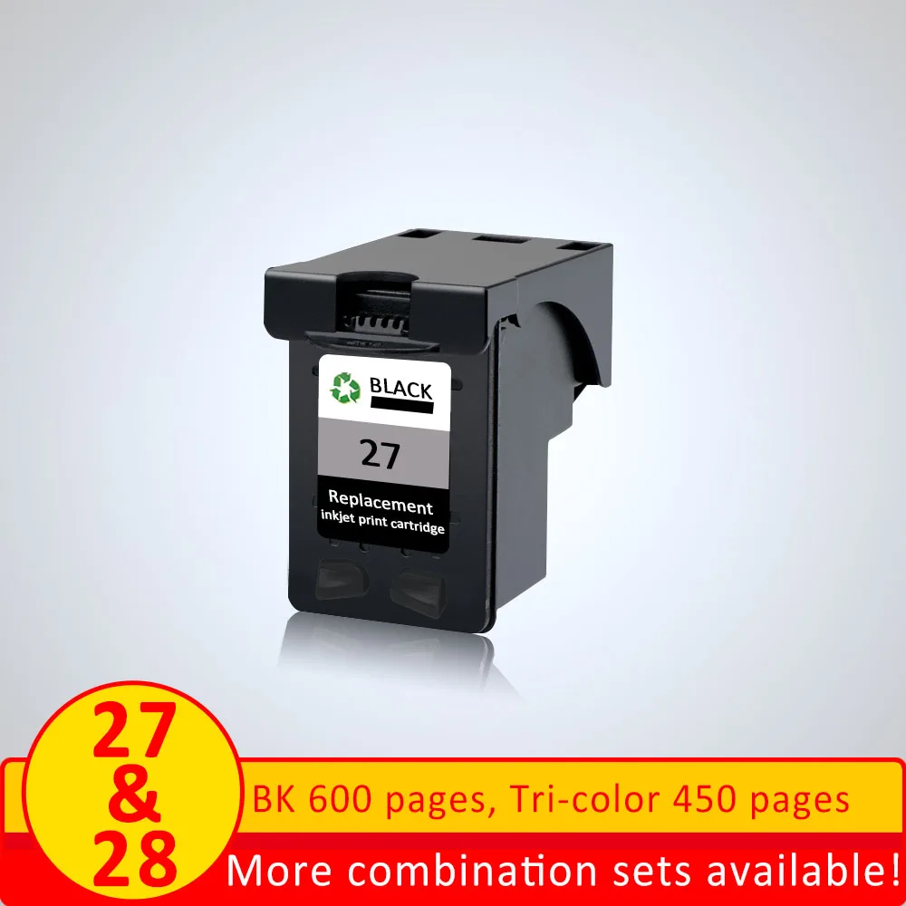 XiangYu for hp 27 &amp 28 28xl compatible Ink Cartridge HP Deskjet 3320 3325 3420 3425 3520 3535 Printer | Компьютеры и офис