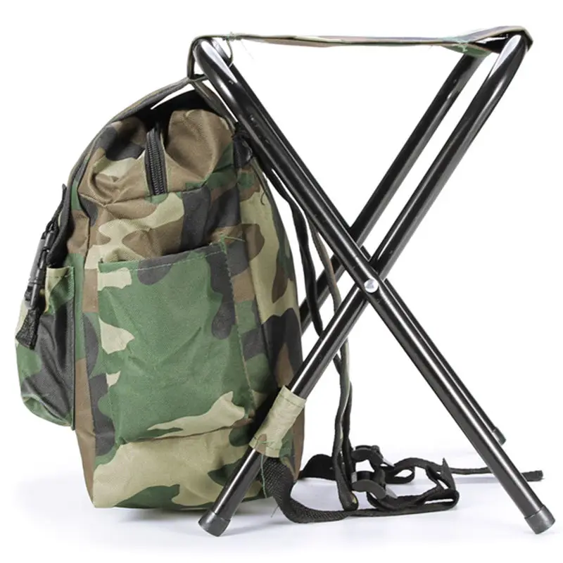Buy Fishing Chair Outdoor Camouflage Bag Portable