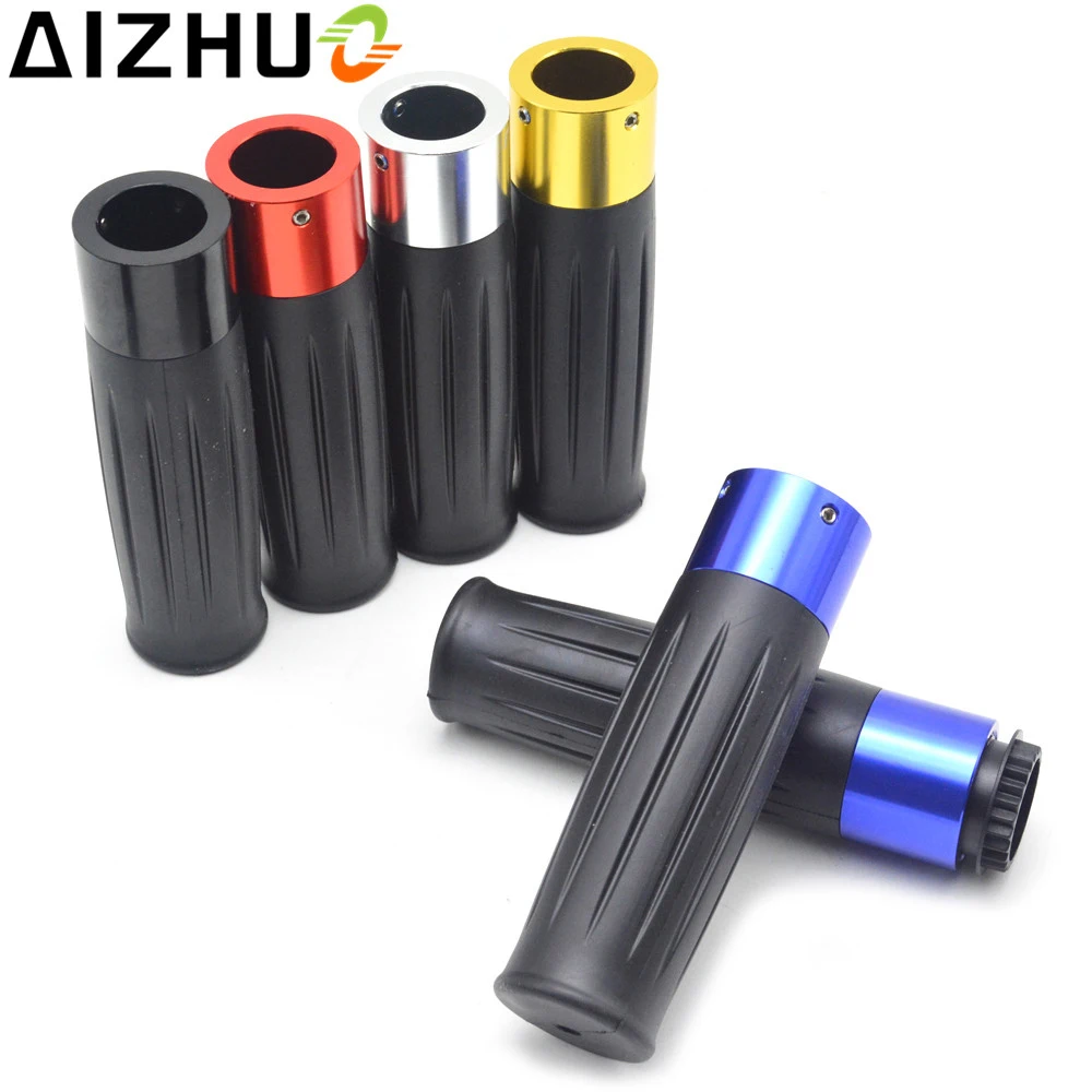 Universal 7/8" 22mm Motorcycle Handle Grip CNC Aluminum Motorbike Handle Bar Grips For Honda Suzuki Yamaha KTM Kawasaki Benelli