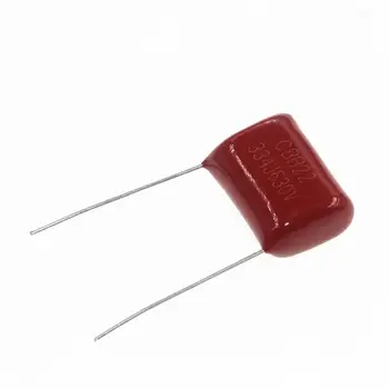 

20pcs Metal Film Film Capacitor CBB21 630V 334 330NF 0.33UF 15MM