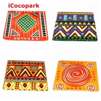 

NiceRug Square Folk-custom tatami Rug Non-Slip mats entrance door child living room bedroom bathroom carpet doormat