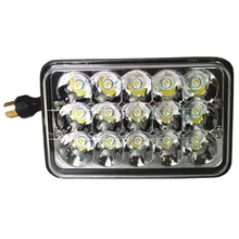 2 шт. X Горячая 4x6 светодиодный морской Светодиодный луч высокая/низкая сменная фара