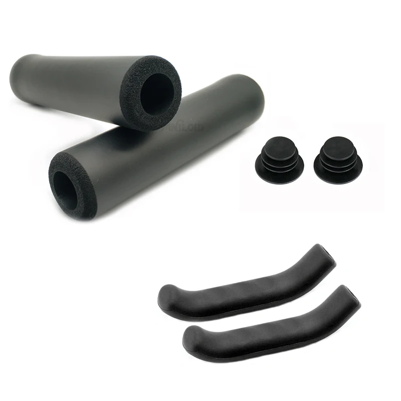 

Bicycle Handlebar Grips Cover Bike Brake Silicone Sleeve Mountain Cycling Bike Bicycle Silicone Anti-slip Handle bar Soft Grips