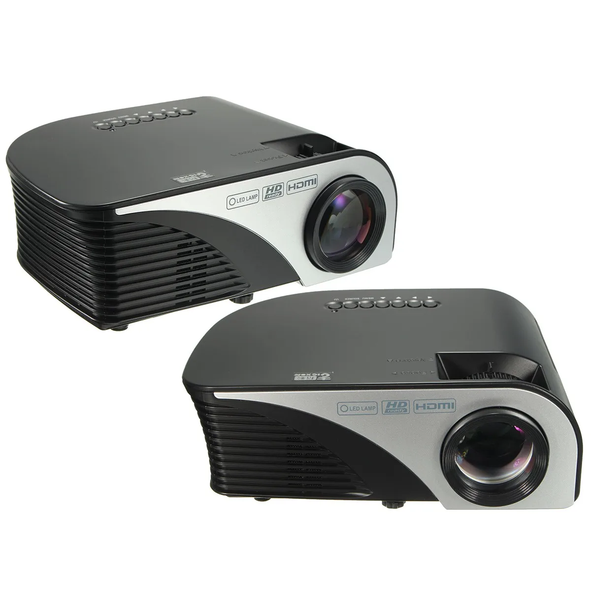 Portable LED Projector 1080P 1200 Lumens Mini Multimedia Home Theater Projector Max 120'' Screen AV/VG Portable LED Projector 1080P 1200 Lumens Mini Multimedia Home Theater Projector Max 120'' Screen AV/VG