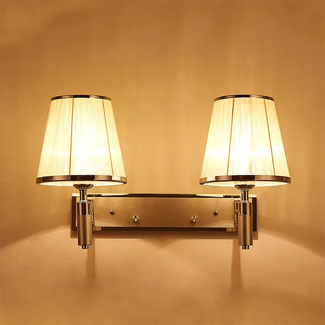 New Modern Fabric wall lamp, LED Wall Lights for Bedroom ,Barthroom
