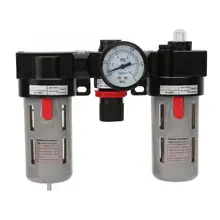 Электромагнитный клапан BC3000 3/8 ''блок обработки источника воздуха Пневматический лубрикатор+ фильтр+ регулятор электрический магнитный клапан