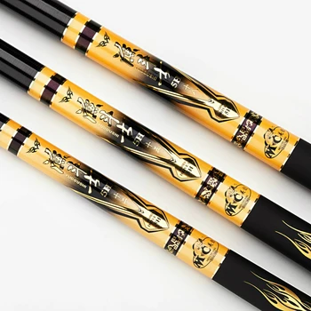 

High Quality Fishing Rod High Carbon Taiwan Fishing Rod 28 Tone 5H Superhard Power Hand Pole 3.9/4.8/5.7M Fishing Equipment Rod