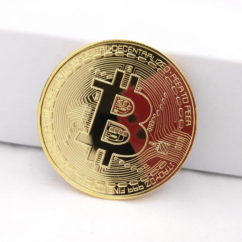 Gold Plated Bitcoin Coin Collectible Bit Coin Art Collection Gift Physical Coin Souvenir With Case Drop shipping Ma28 Gold Plated Bitcoin Coin Collectible Bit Coin Art Collection Gift Physical Coin Souvenir With Case Drop shipping Ma28