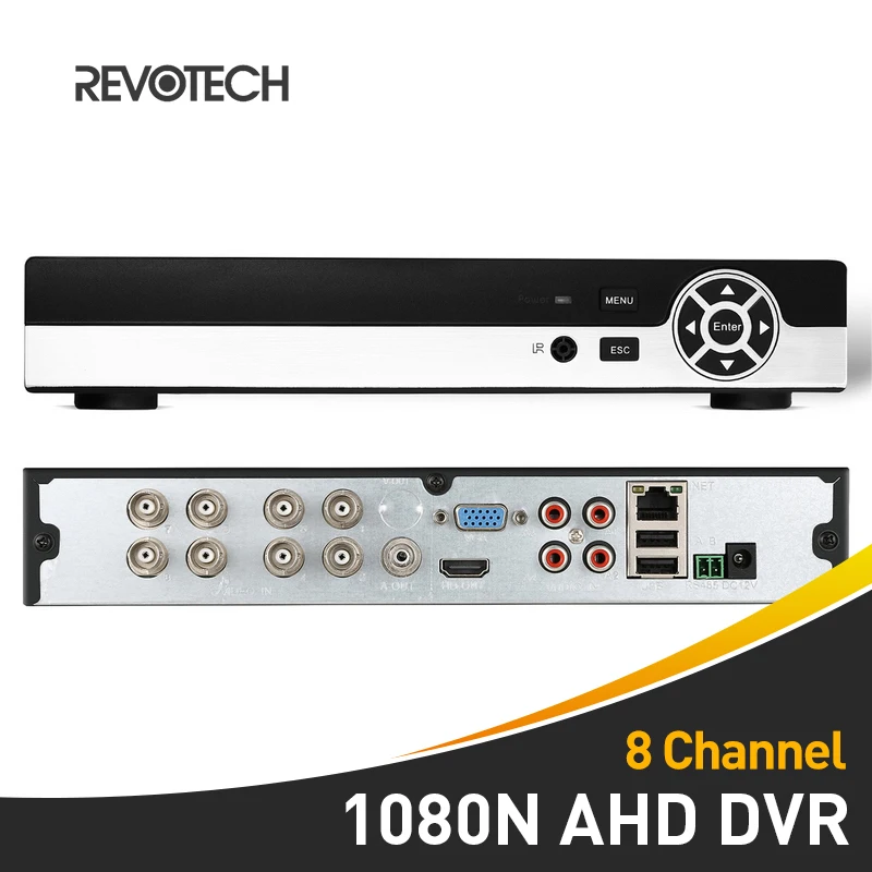 Видеорегистратор Super Hybird 1080N H.264 8 каналов AHD DVR 1080P NVR для камер видеонаблюдения и