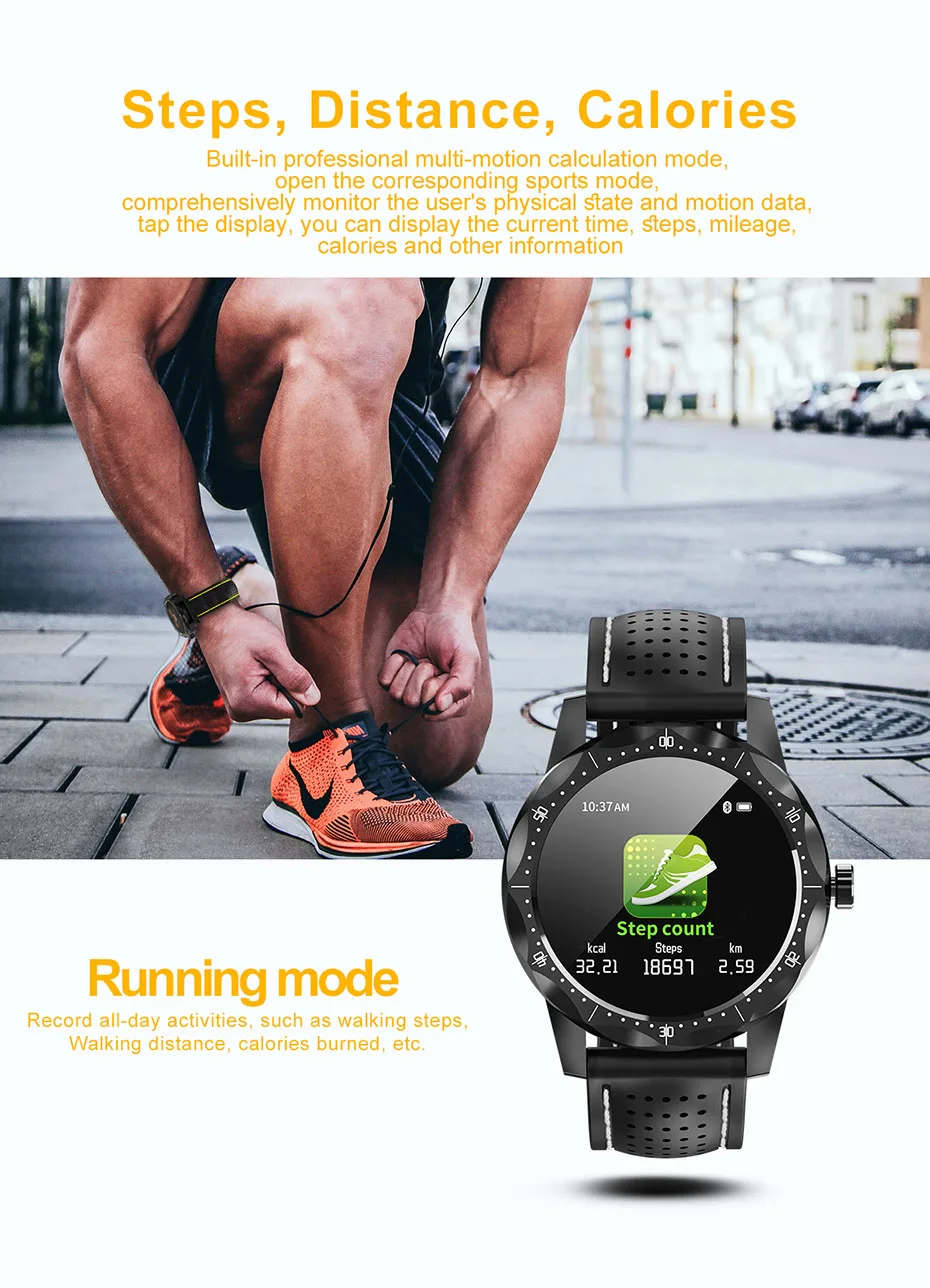 COLMI SKY 1 Smart Watch Men IP68 Waterproof Activity Tracker Fitness Tracker Smartwatch Clock BRIM for android iphone IOS phone 03