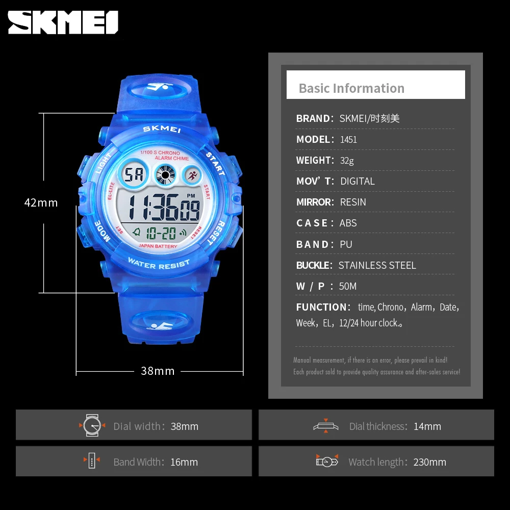 SKMEI Брендовые спортивные детские часы модные водонепроницаемые светодиодный цифровые часы дети будильник Дата Часы для мальчиков и девочек подарок Reloj Deportivo