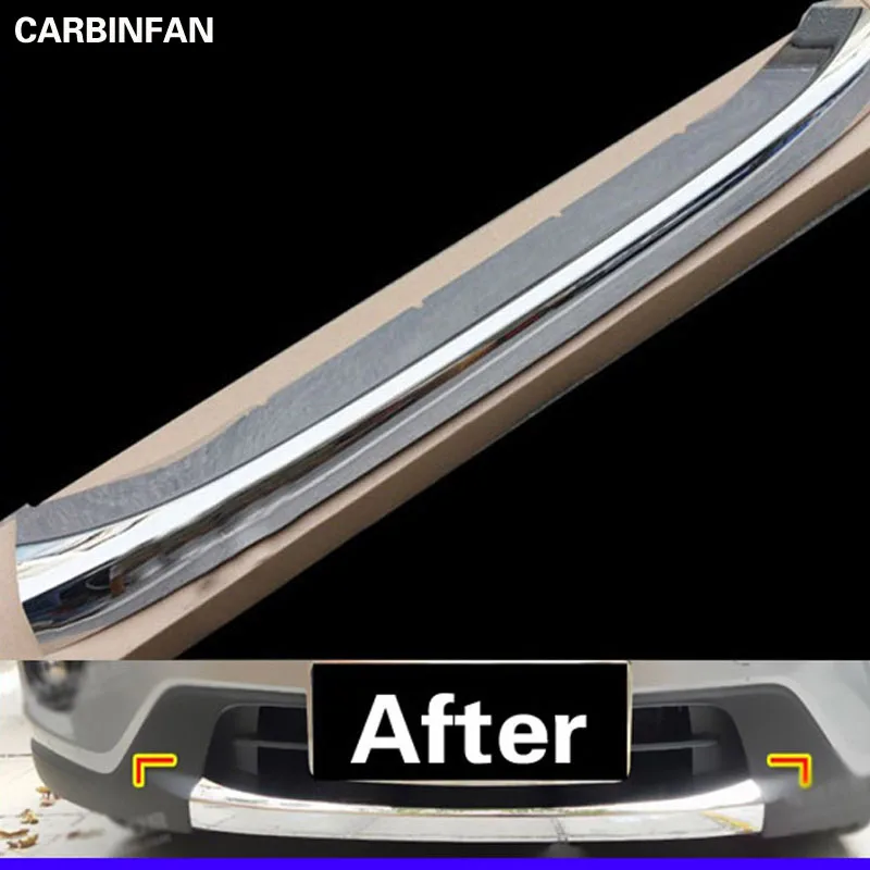 

Chrome Front Bumper Trim Protection Exterior 1PC For 2012-2013 Mazda CX-5 CX5