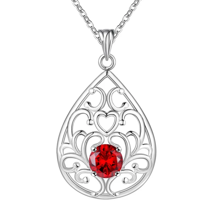 Ожерелье женское с серебряным покрытием высокое качество 3 цвета WN1954|f pendant|jewelry