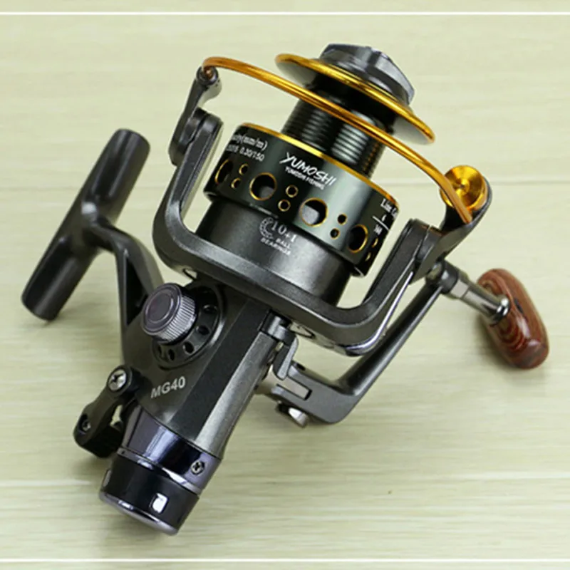 YUMOSHI 5.2:1 10+1 BB Front and Rear Drag Spinning Reels 3000 4000 5000 6000 Fishing Reels YUMOSHI 5.2:1 10+1 BB Front and Rear Drag Spinning Reels 3000 4000 5000 6000 Fishing Reels
