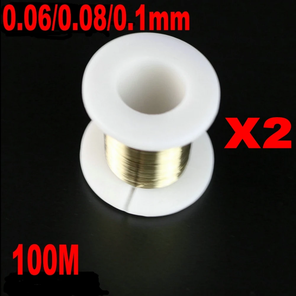 

0.06 0.08 0.1mm 100M LCD Screen Separation Diamond Wire Cutting Line for Mobile Phone Repair Tools for lcd Screen Cutting