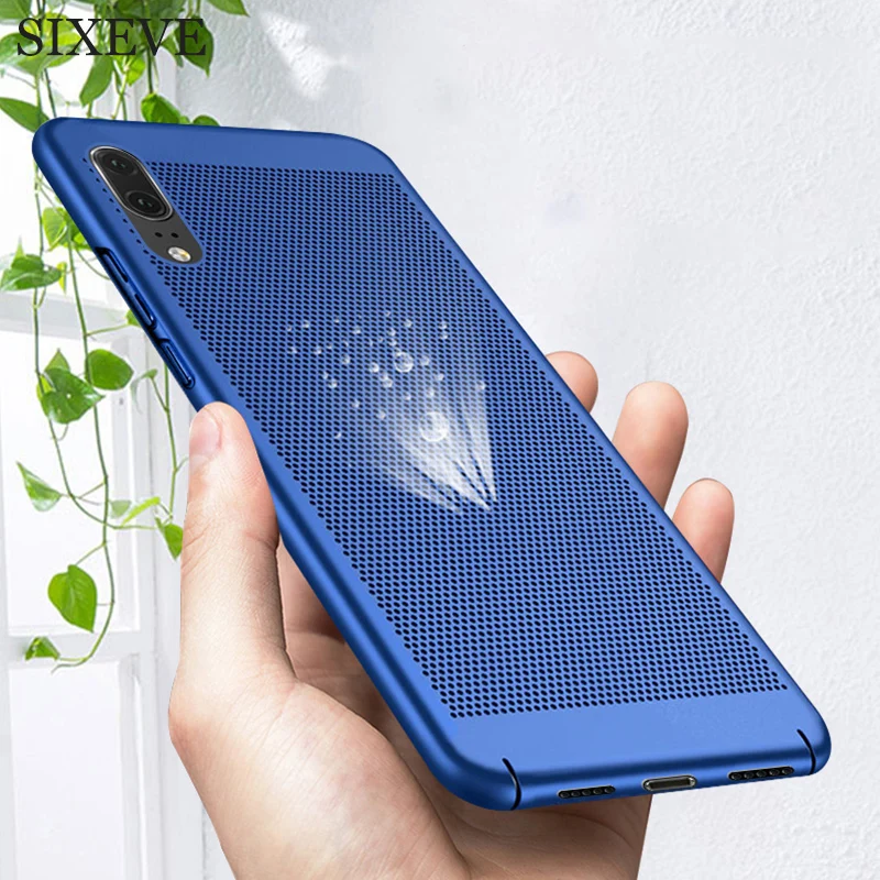 SIXEVE футляр для huawei P20 Lite Nova 3E рассеивания тепла Телефон чехол Pro задняя крышка